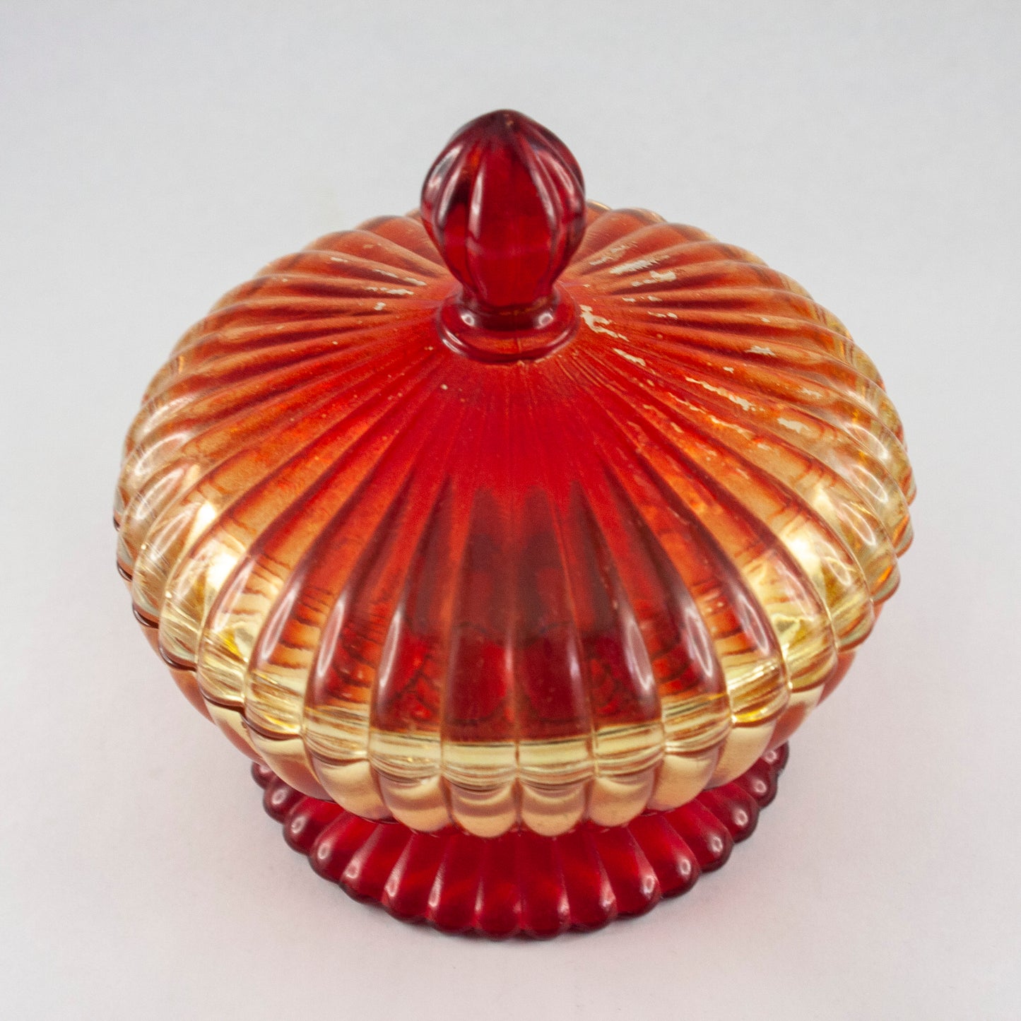 Orange Ombre Candy Dish