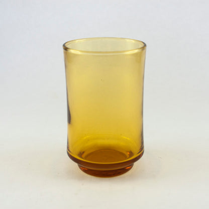 Small Amber Glass