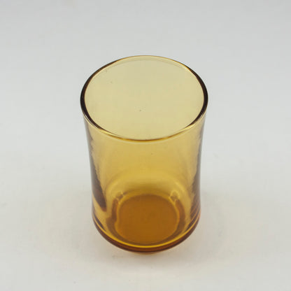 Small Amber Glass