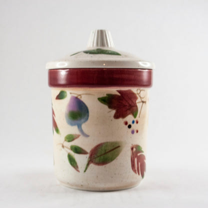 Autumn Leaves Canister