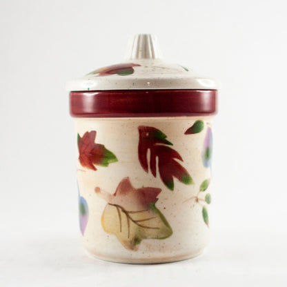 Autumn Leaves Canister