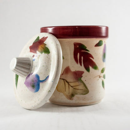 Autumn Leaves Canister