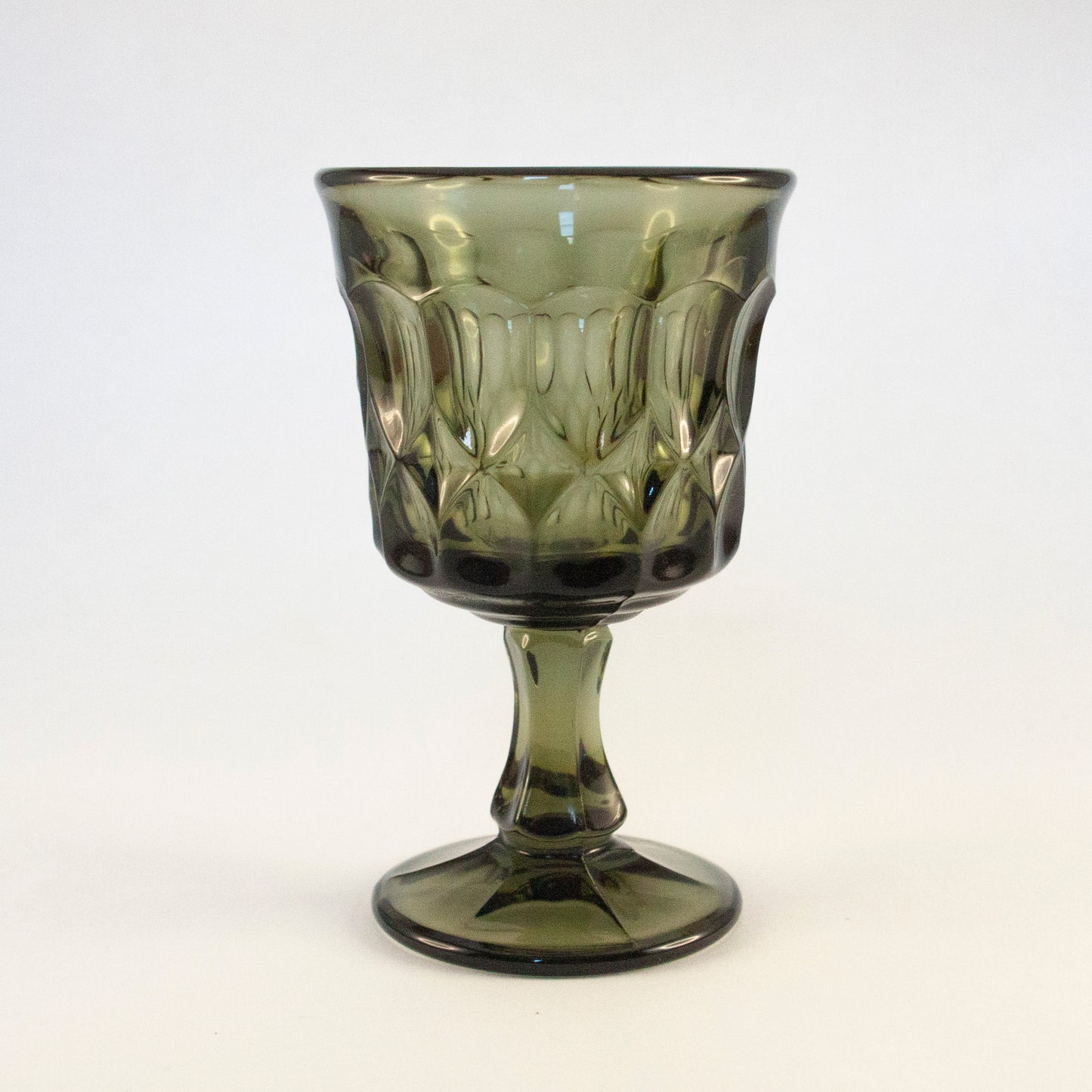 Smoked Glass Goblet